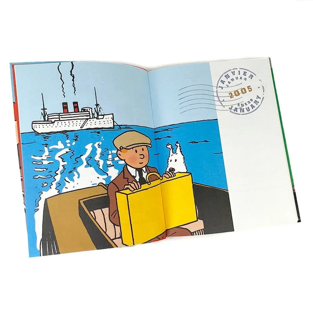 Adventures of Tintin Vintage Agenda/Diary 2005
